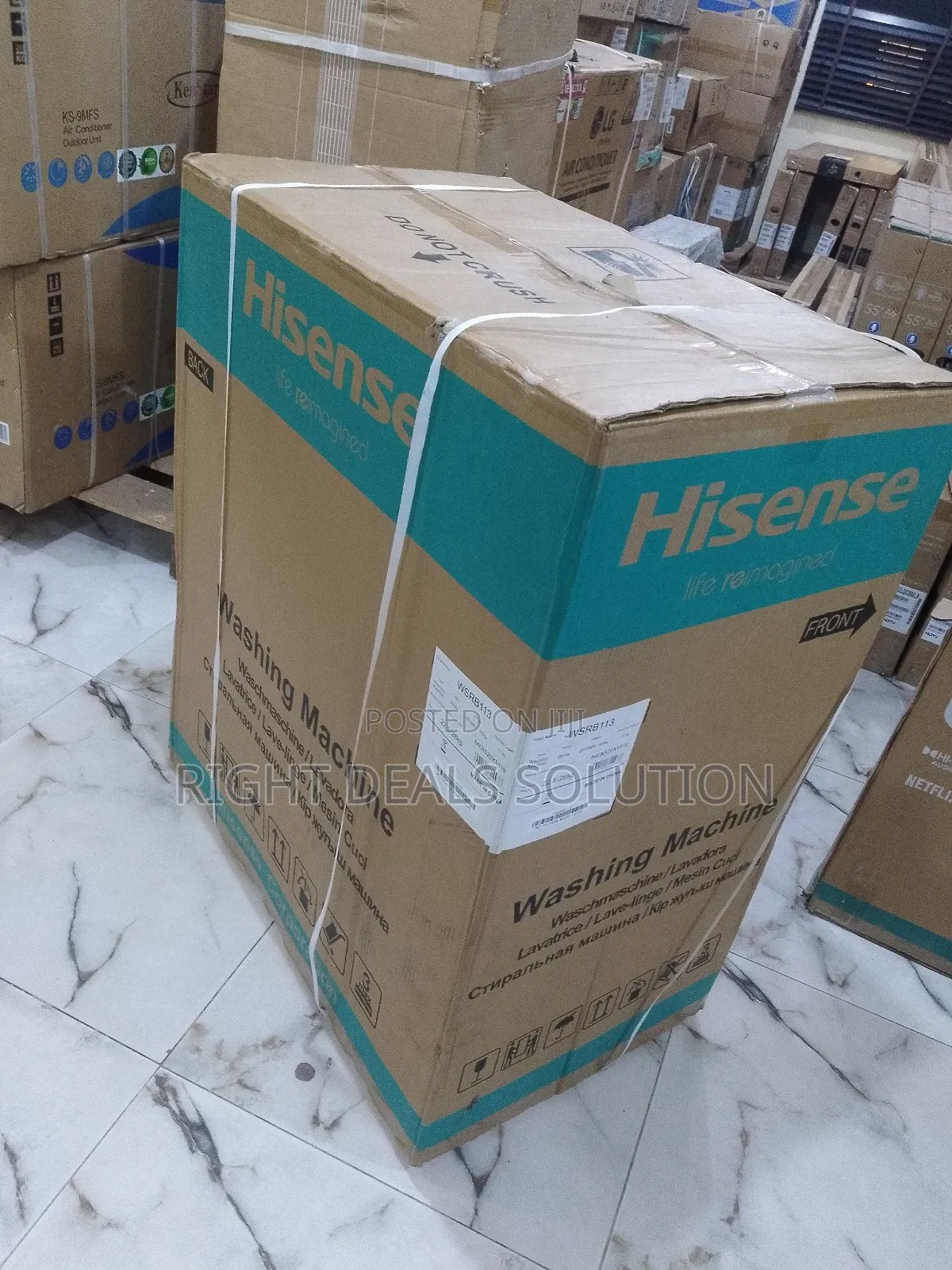 Versatile Washing: Hisense 11kg Twin Tub Machine