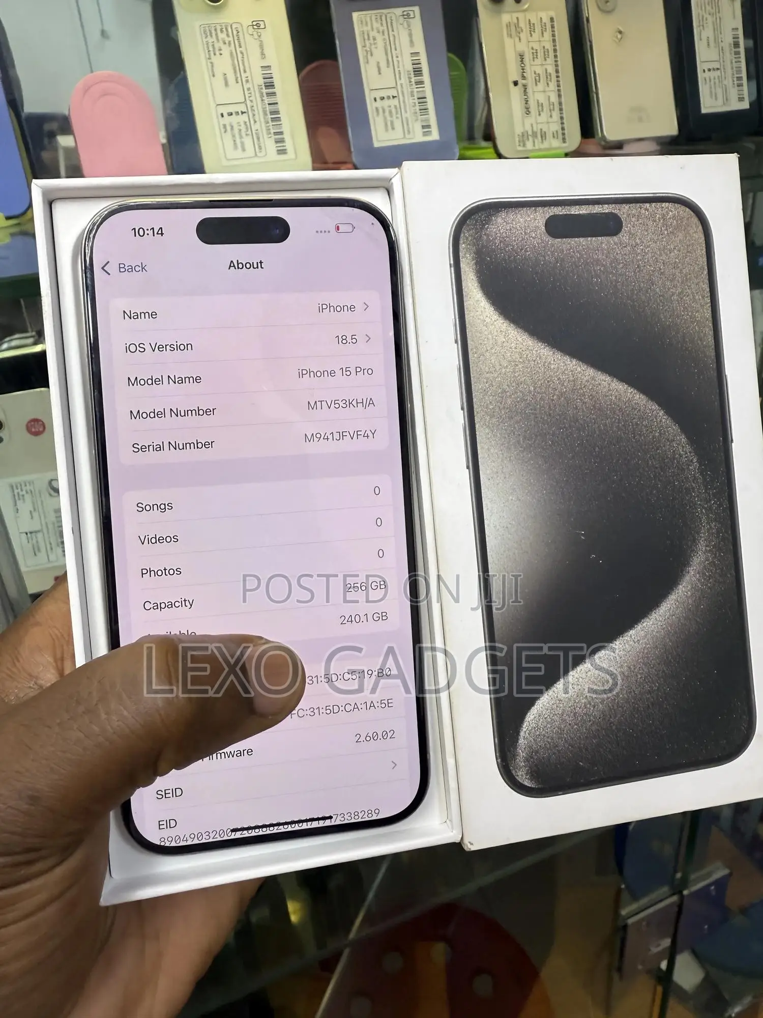 Apple iPhone 15 Pro 256 GB Gray