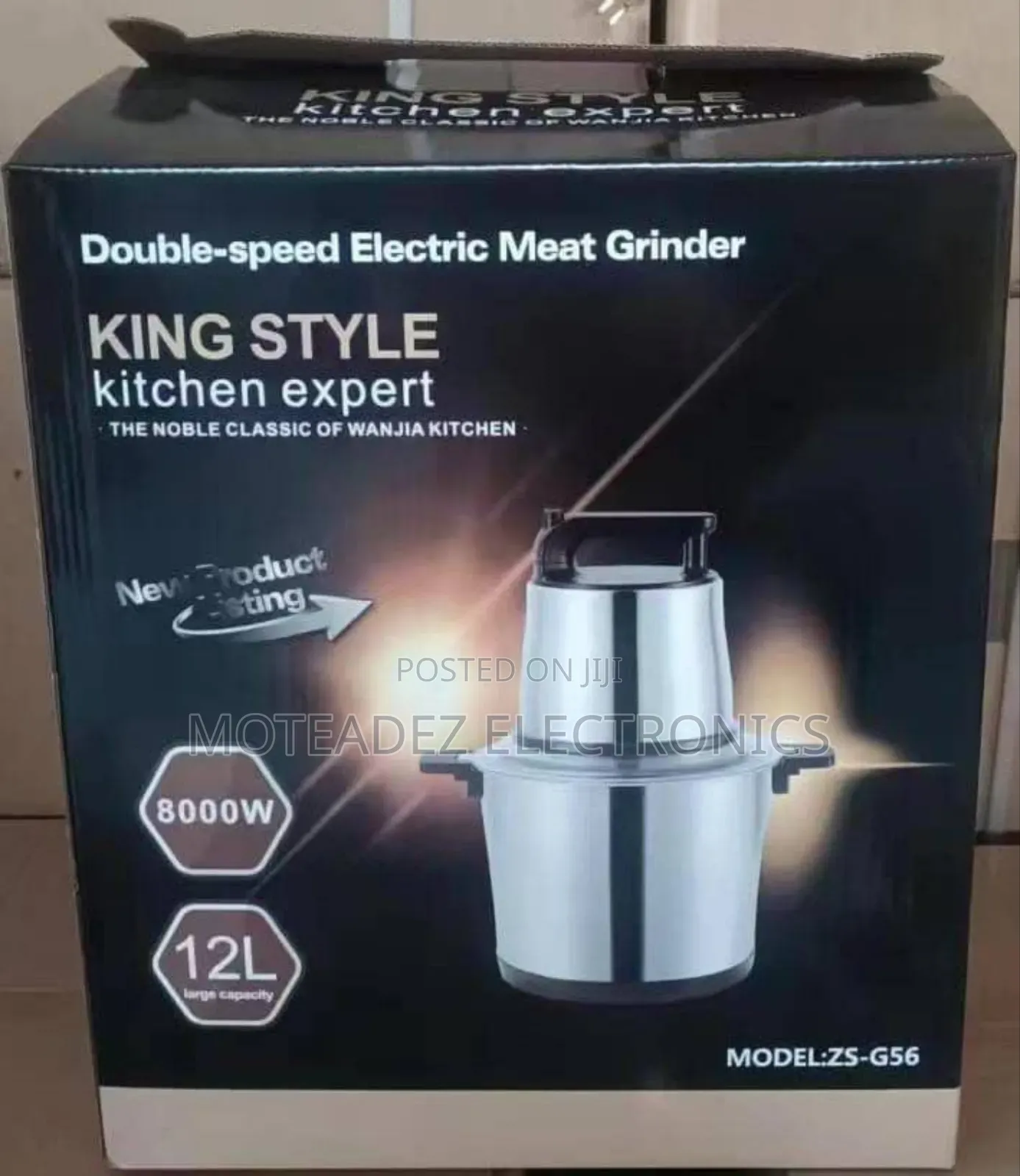 King Style 12l 💯 Copper Yam Pounder/Multifunctional Food Processors
