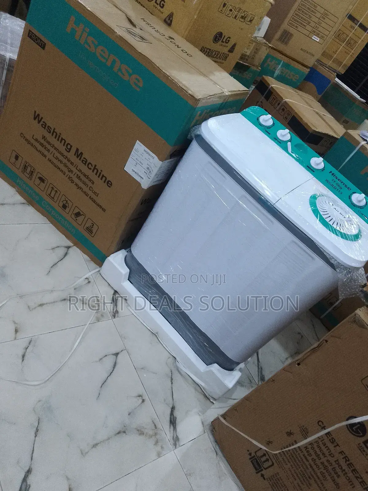 Exceptional Cleaning Power: Hisense 11kg Twin Tub