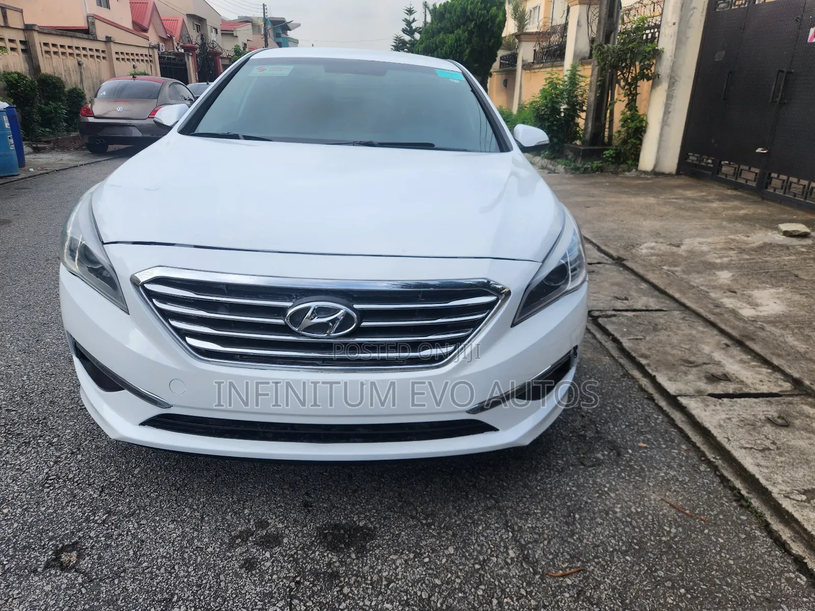 Hyundai Sonata Sport 2.0T 4dr Sedan (2.0L 4cyl Turbo 6A) 2015 White
