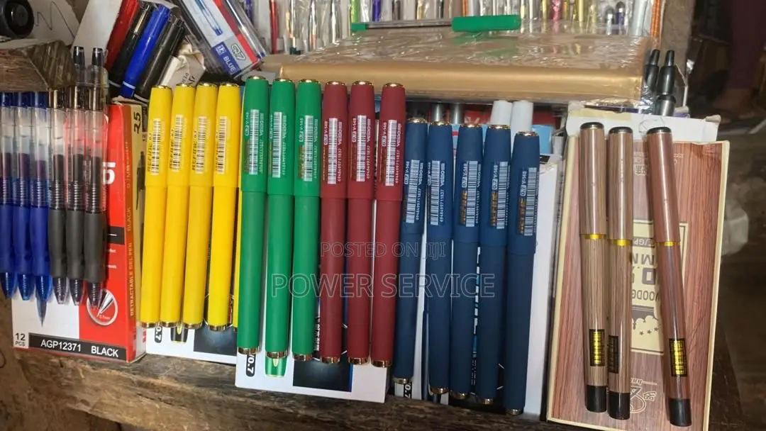 6pcs Large Capacity Gel Pen 1.0/0.7/0.5mm Signature
