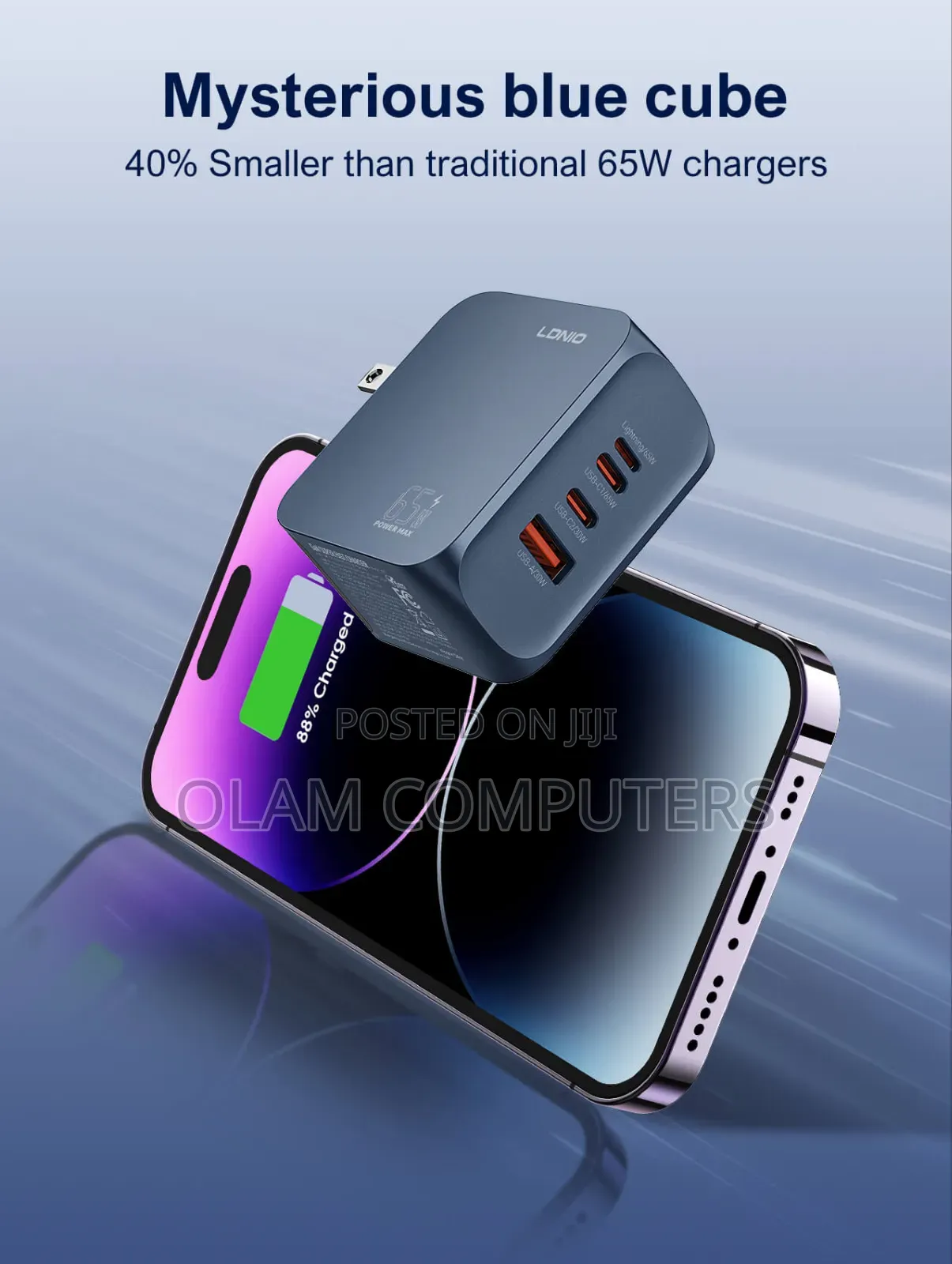 Ldnio Gan65w Super Fast Charger