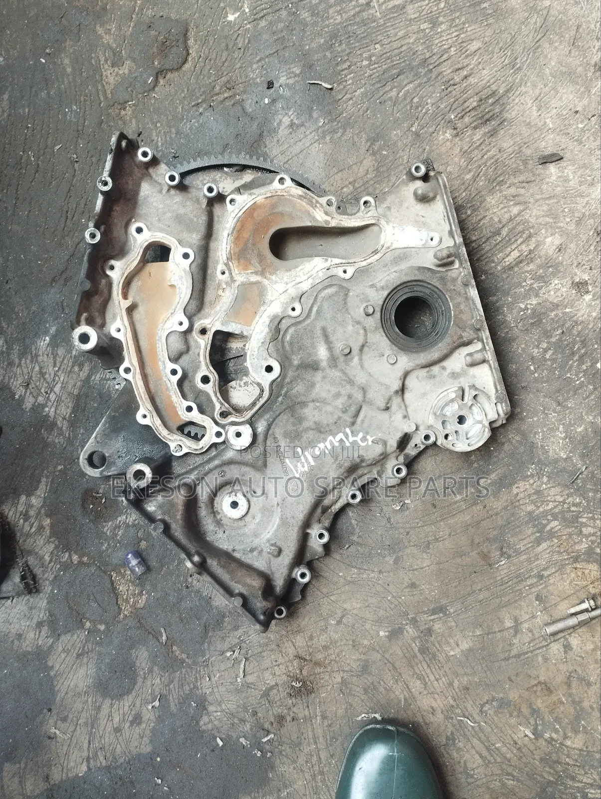 Bottom Plate or Sump , Chain Cover or Front Casing 3.6 Wrangler