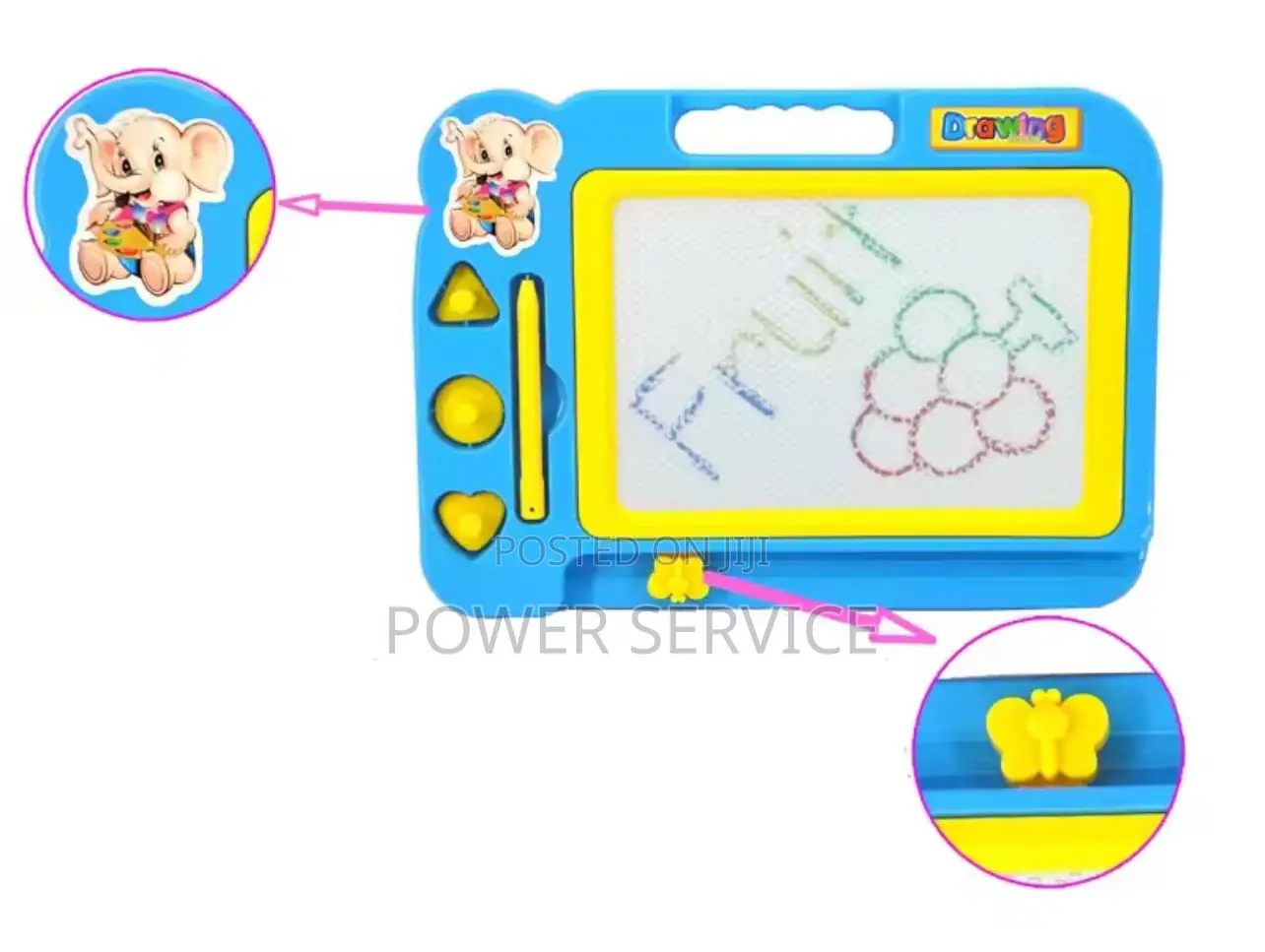 Children's Sketchboard Colorful Magnetic Drawing Board