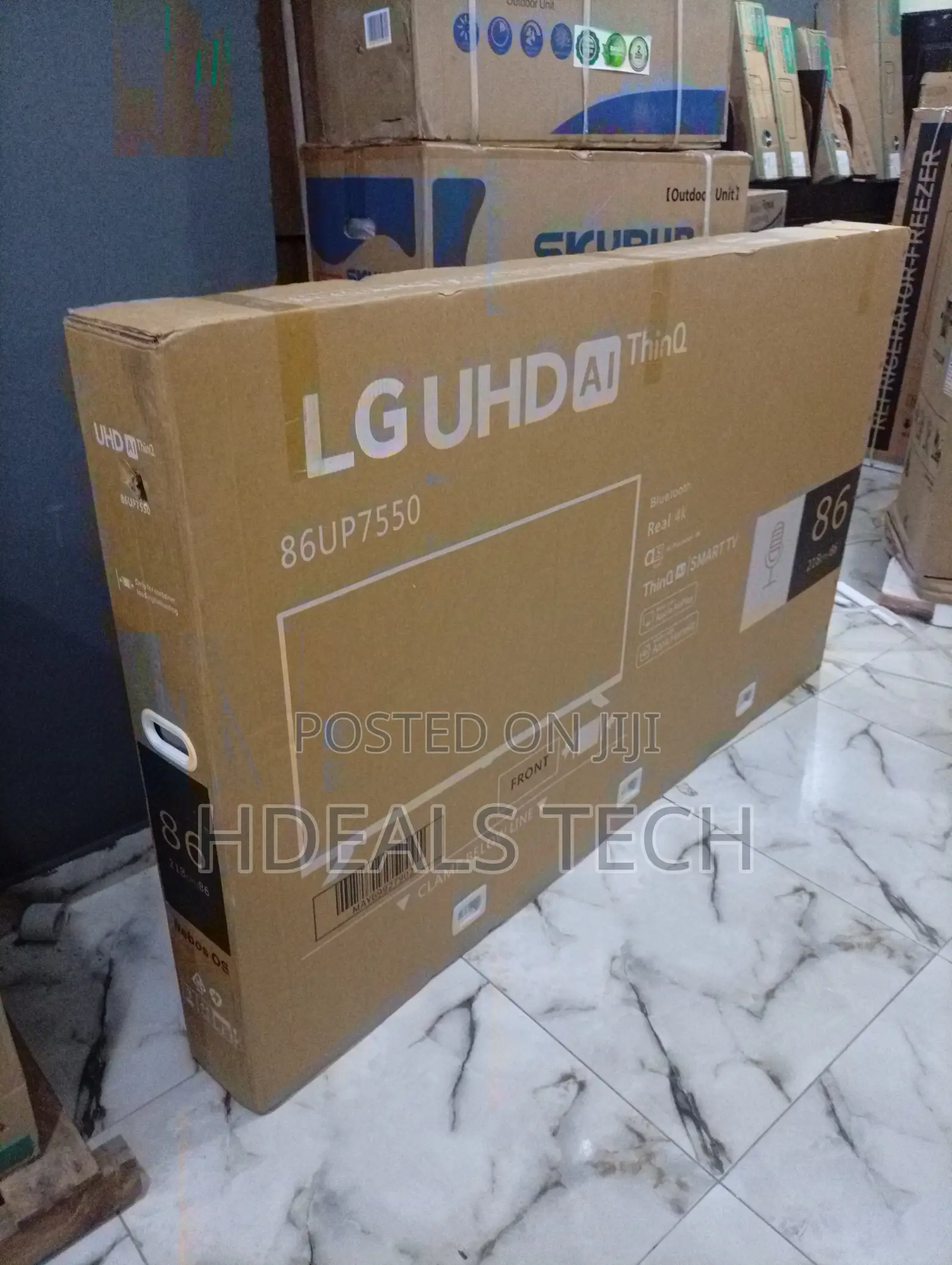 Lg 86” Ai Thin Smart Tv With Pre Installed Prime Video
