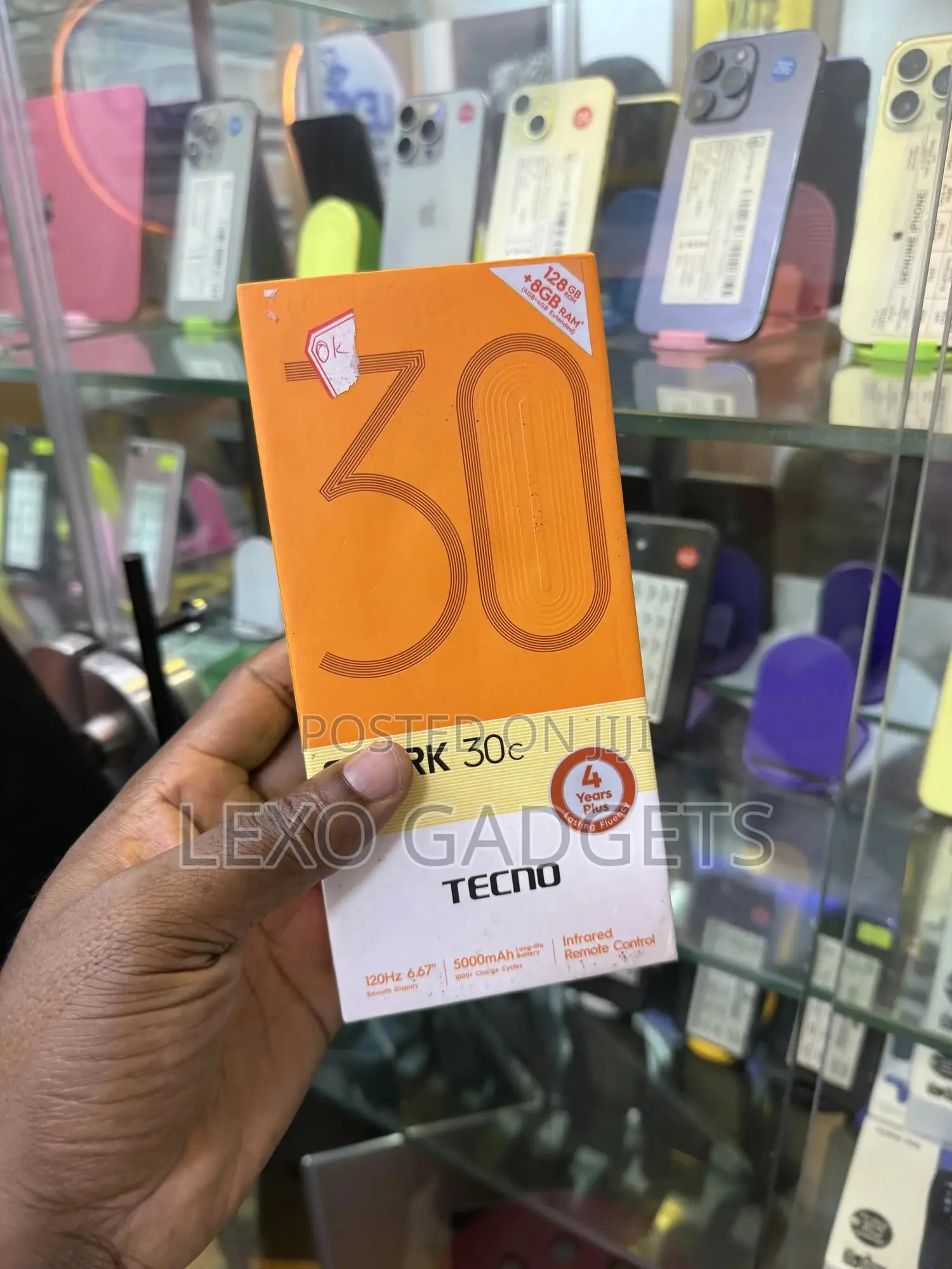 New Tecno Spark 30C 128 GB Green