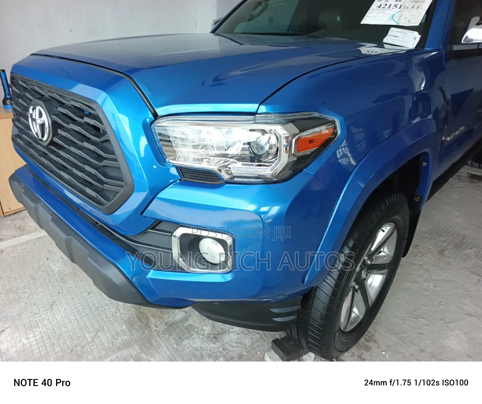 Toyota Tacoma 2018 Blue