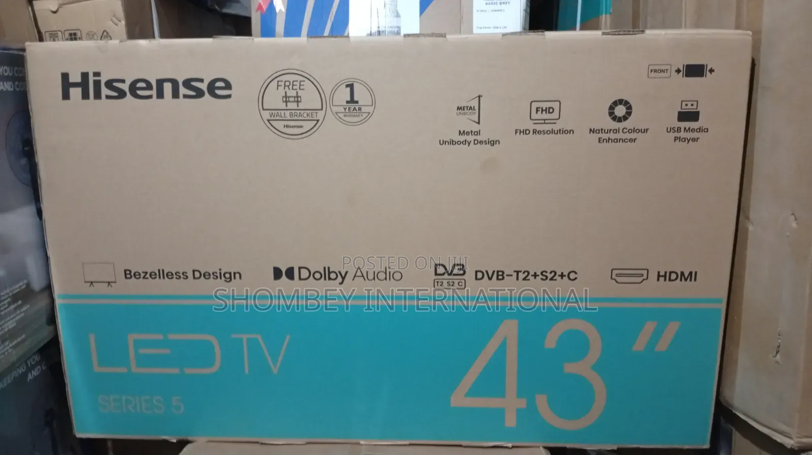 Hisense 43" Led Tv
