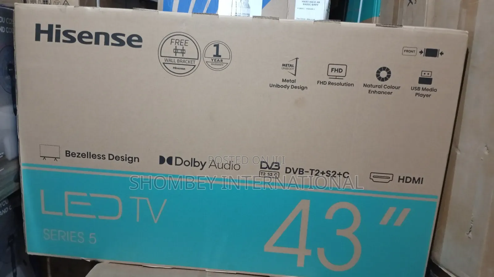 Hisense 43" Led Tv