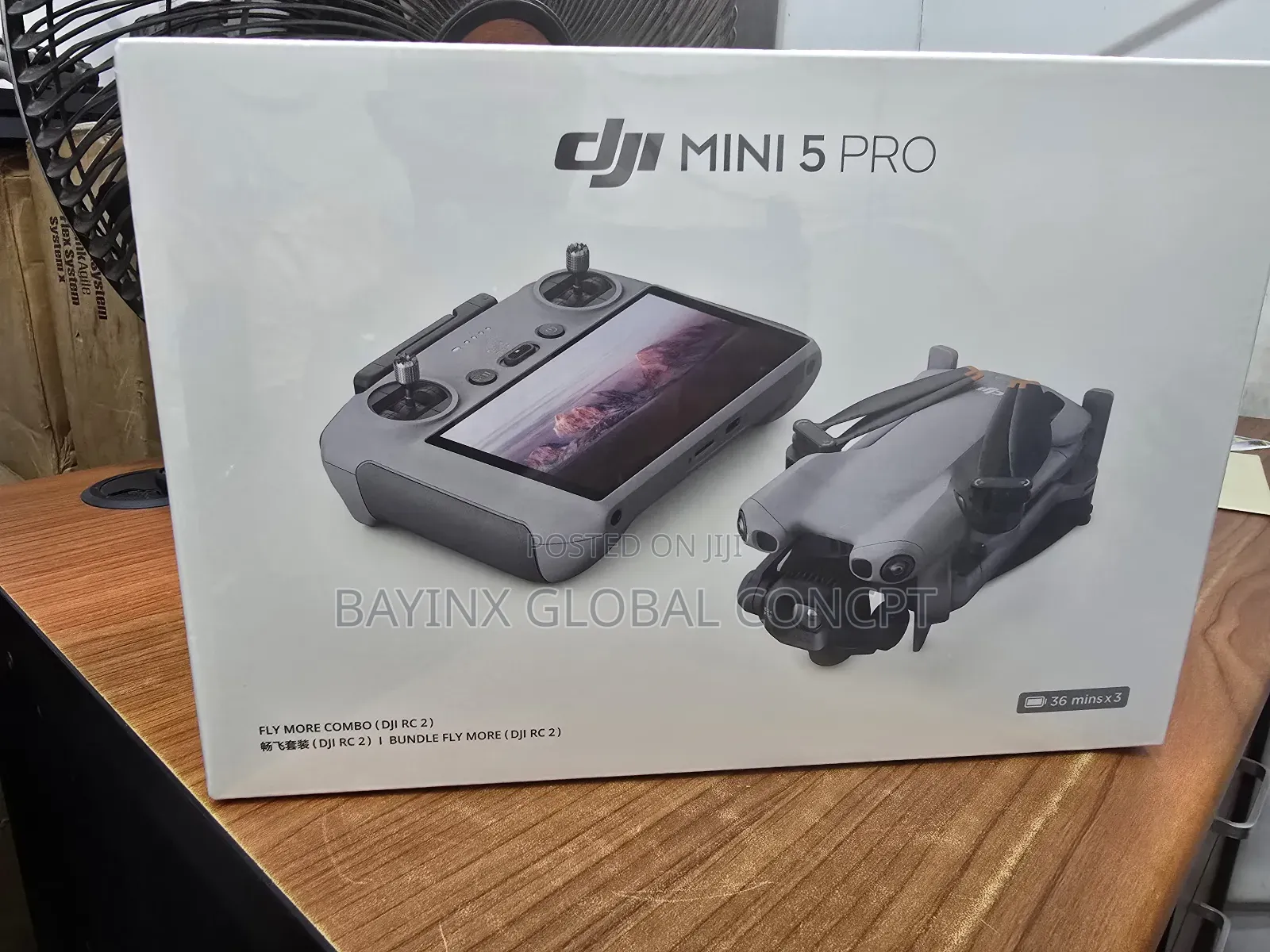 Dji Mini 5 Pro Fly More Combo (Dji Rc 2) 36mins Drone