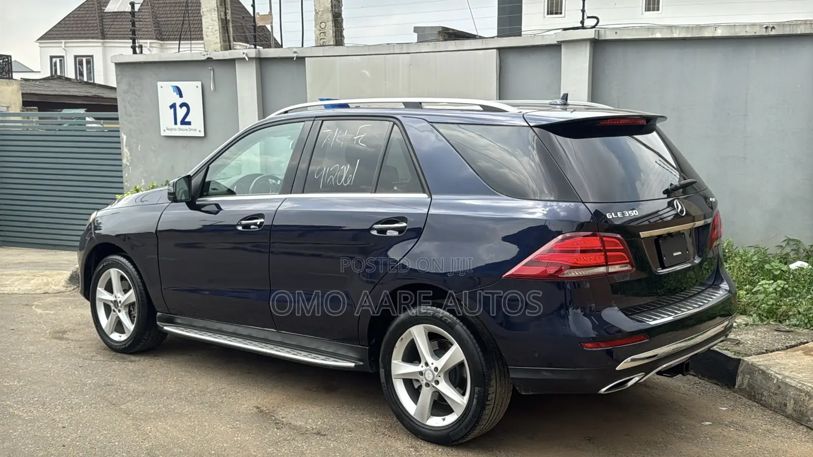 Mercedes-Benz GLE-Class GLE 350 2017 Blue