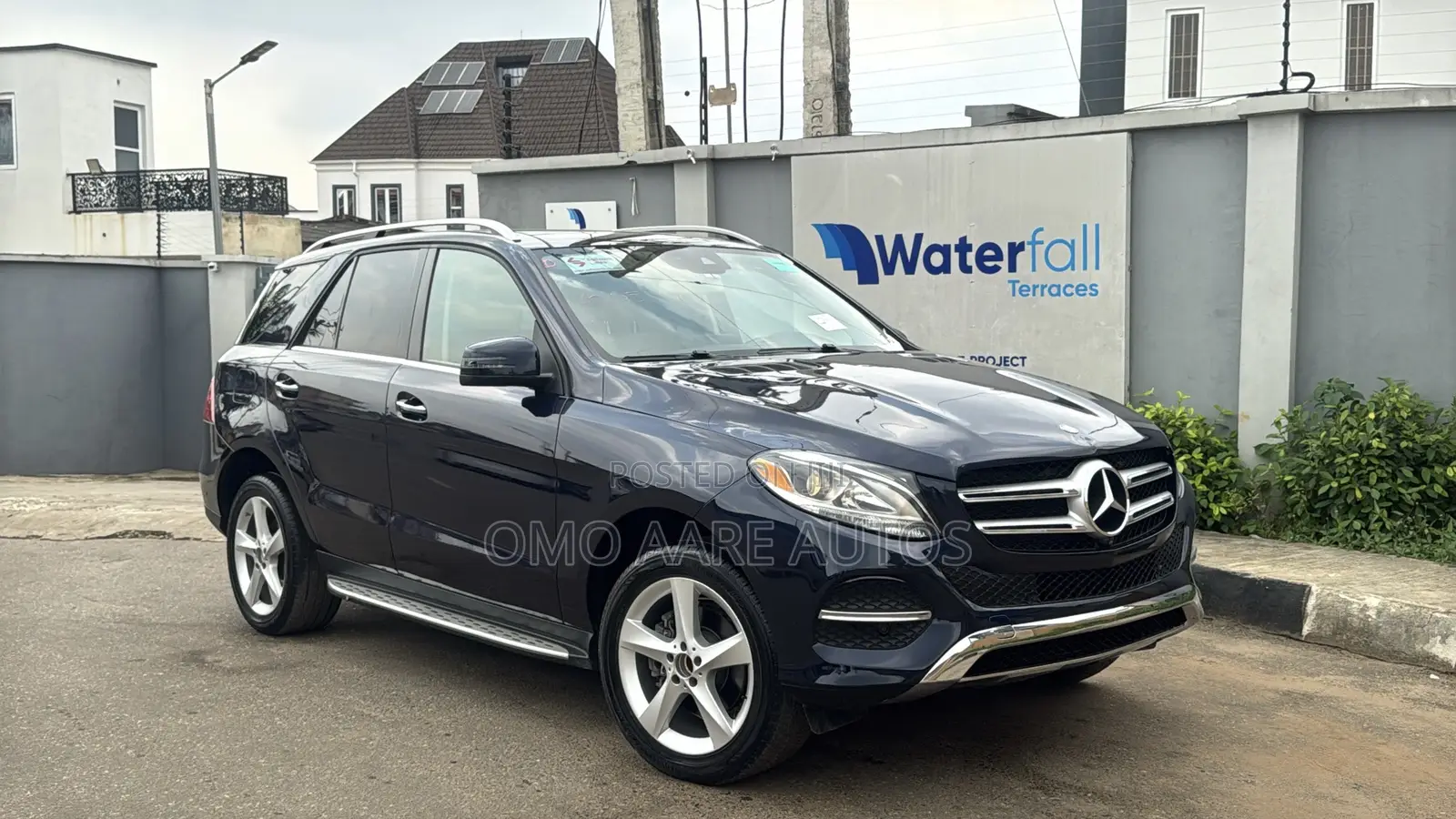 Mercedes-Benz GLE-Class GLE 350 2017 Blue