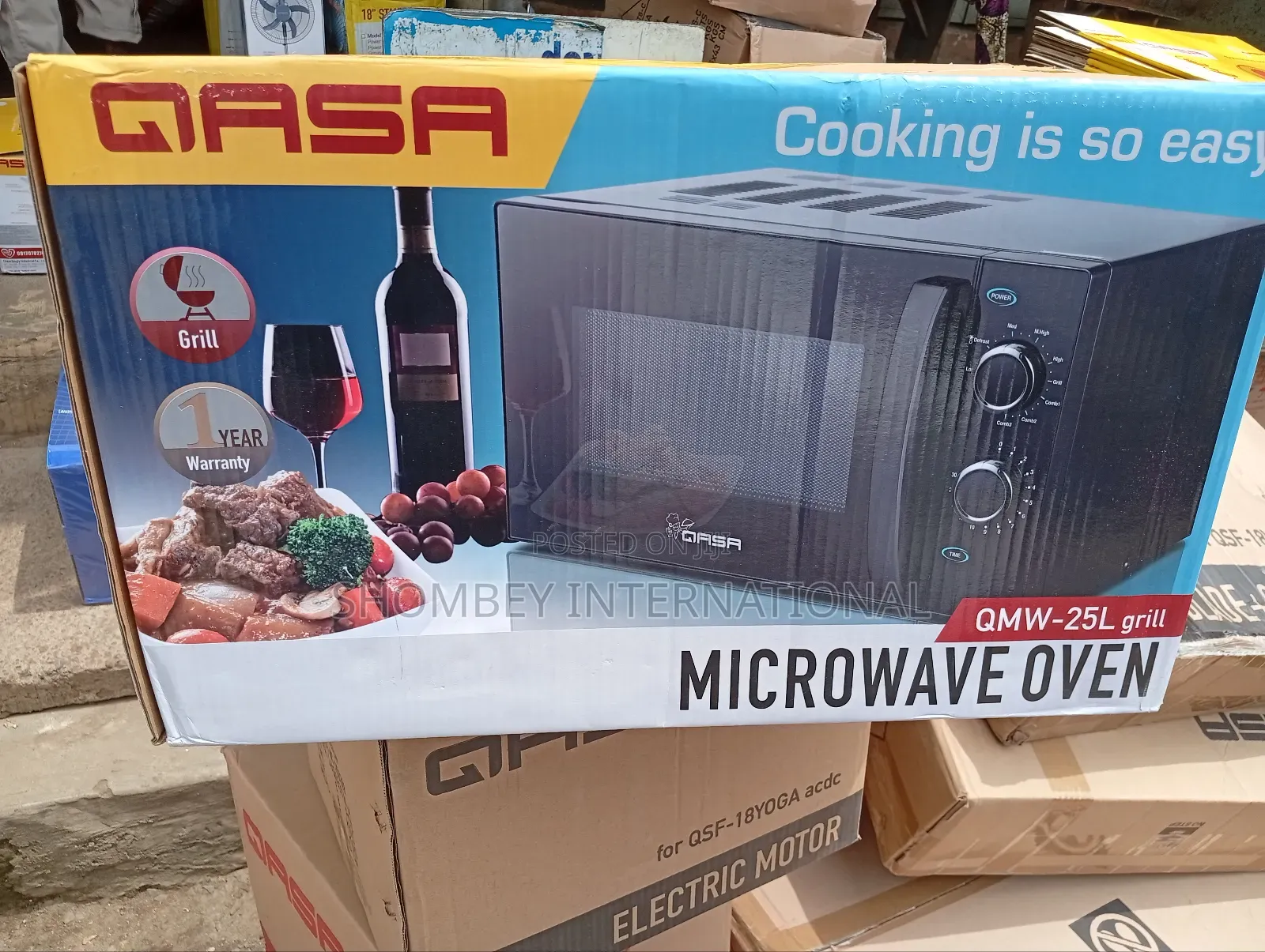 Qasa 25l Grill Microwave Oven