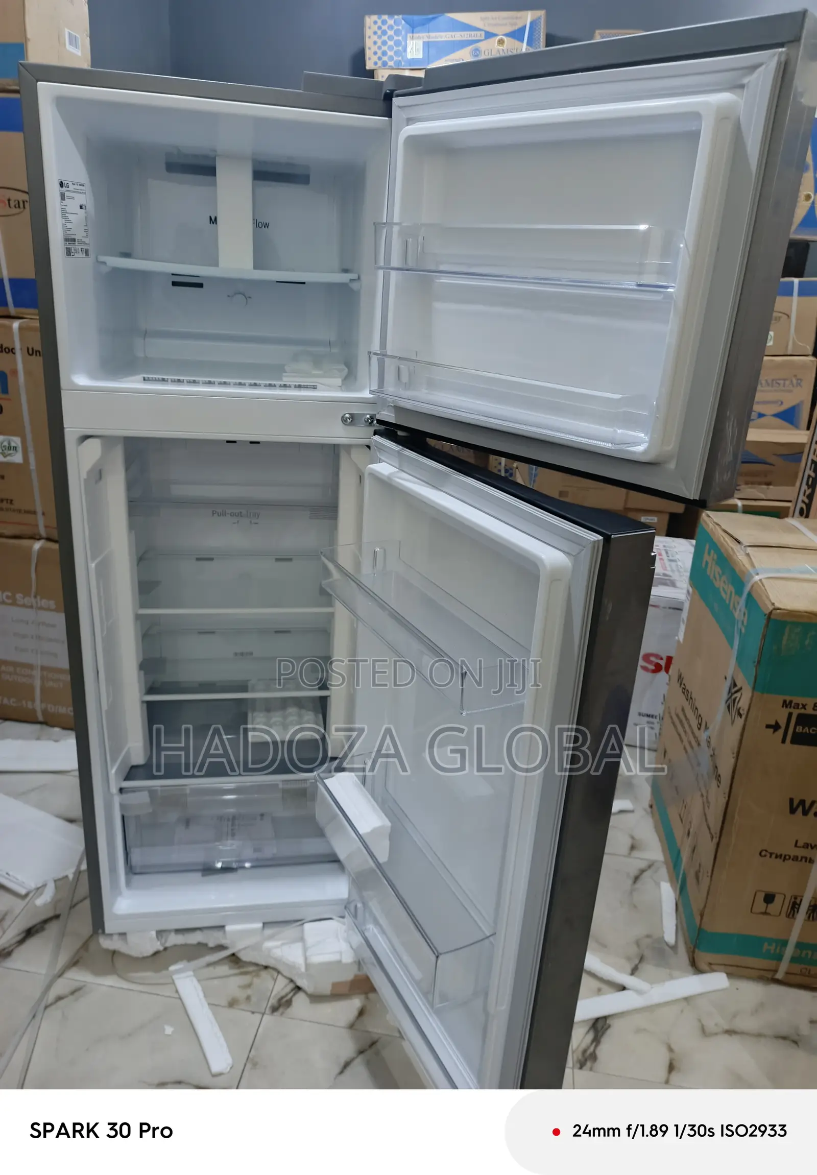 Lg Cooling Appliance, 260l Top Freezer