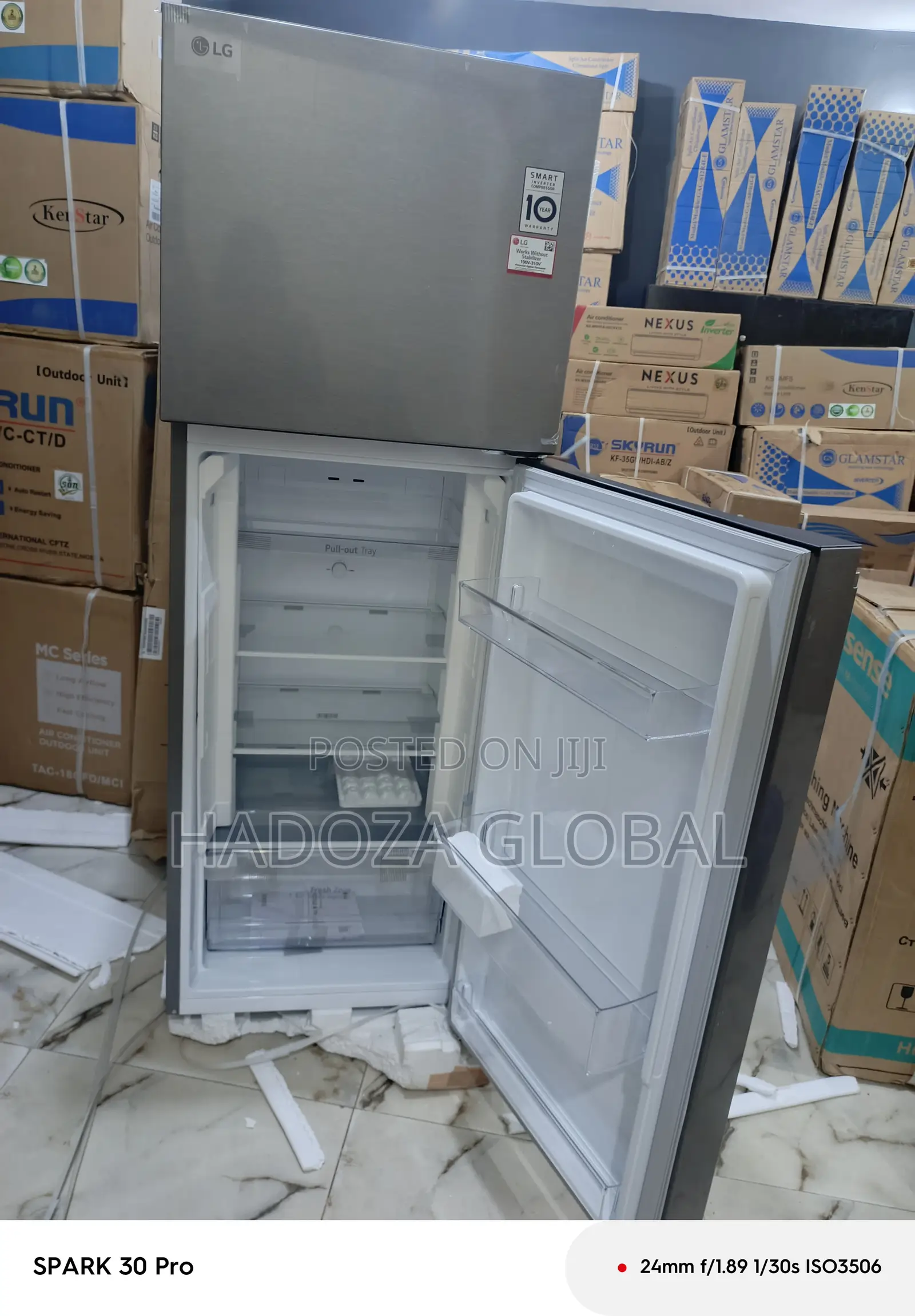 260l Refrigerator From Lg With Cool Pac