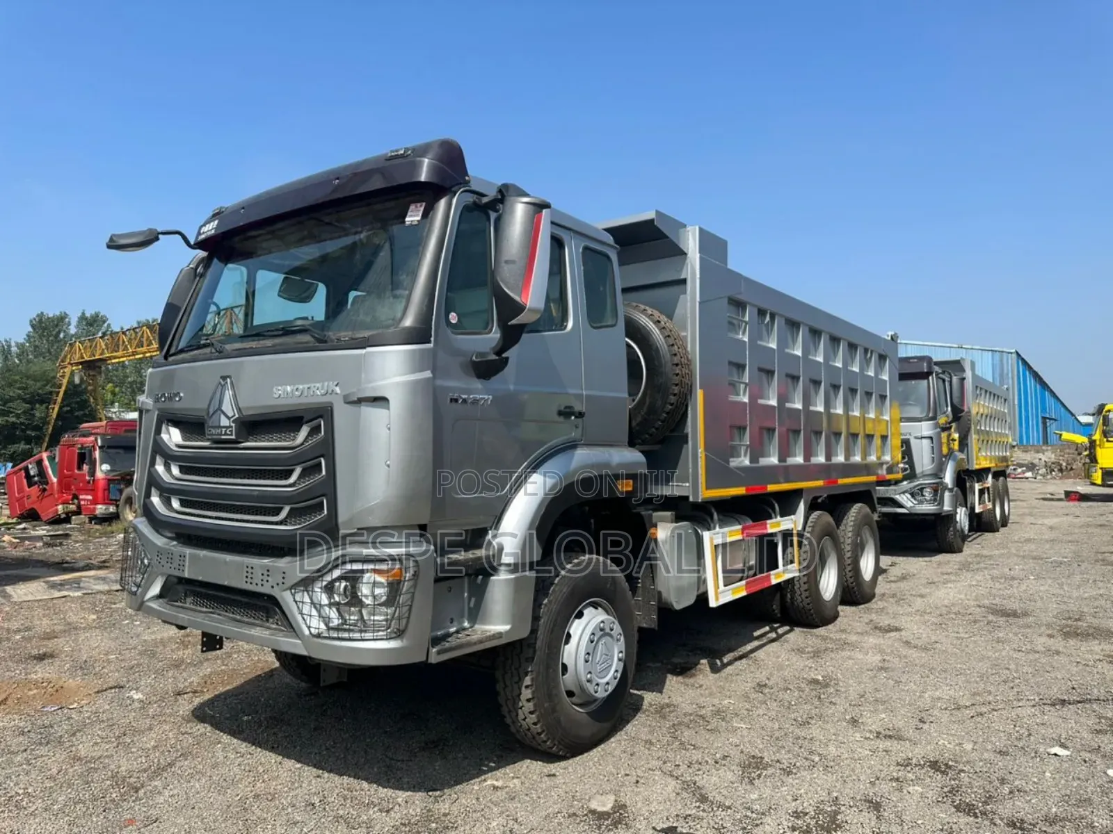 Refurbished Howo Dump Truck With Brand New Engine And Ac