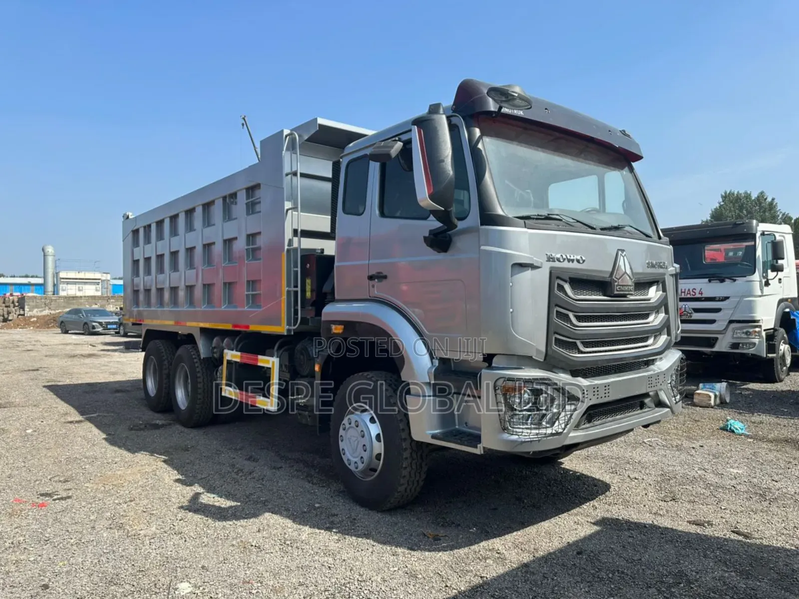 Refurbished Howo Dump Truck With Brand New Engine And Ac