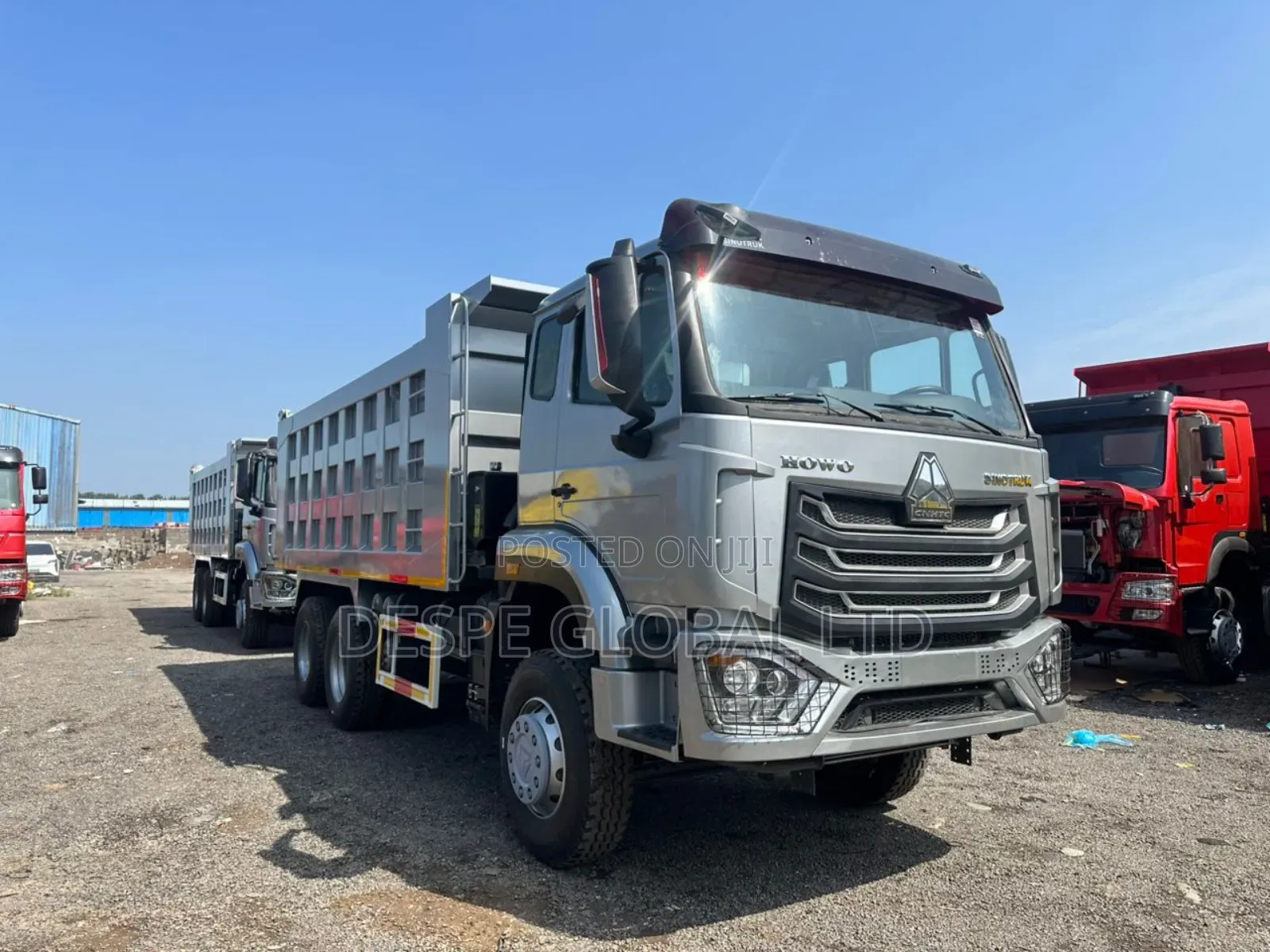 Refurbished Howo Dump Truck With Brand New Engine And Ac