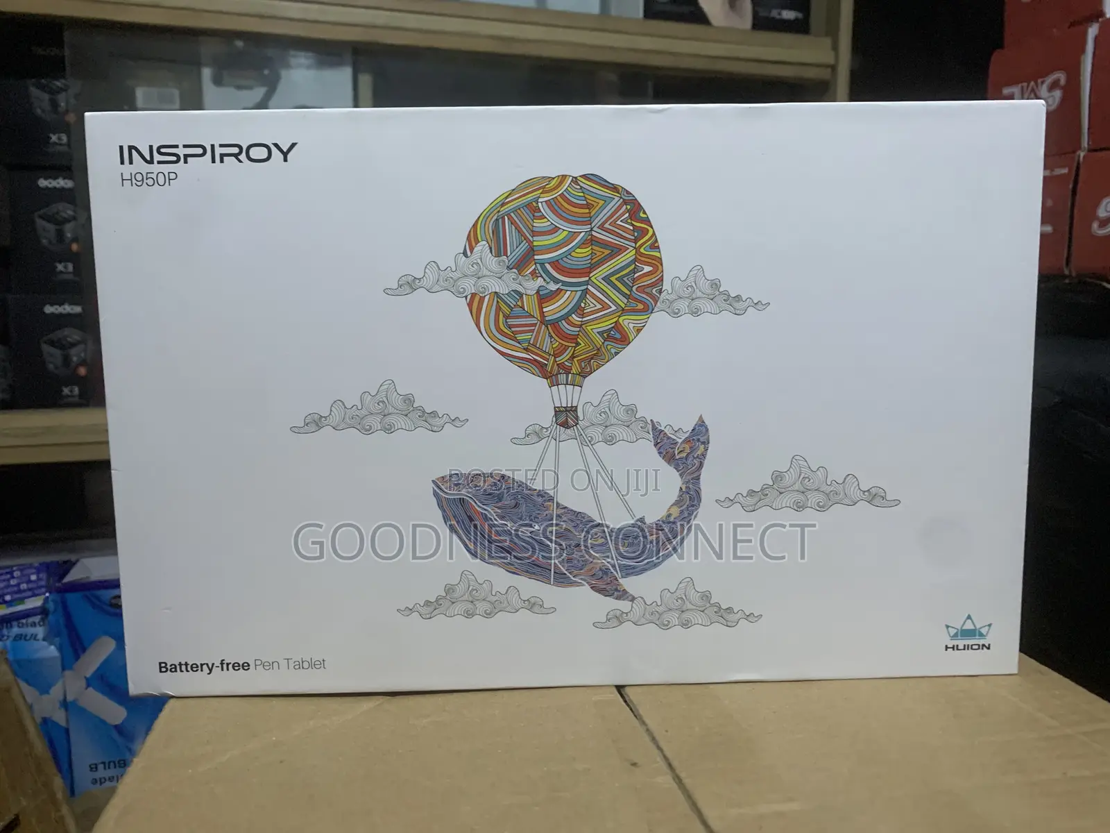 Inspiroy H950p Drawing Table With Battery Free