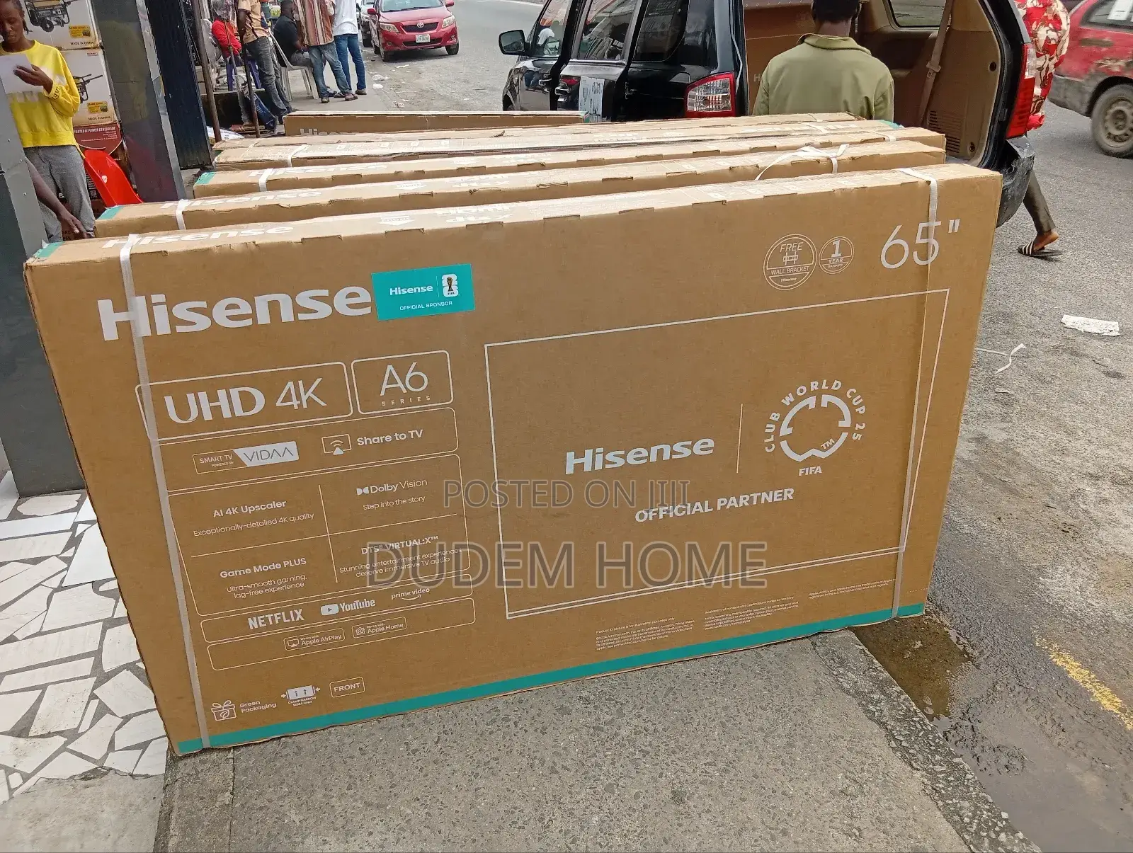 Hisense Smart Television A6 65 Inches