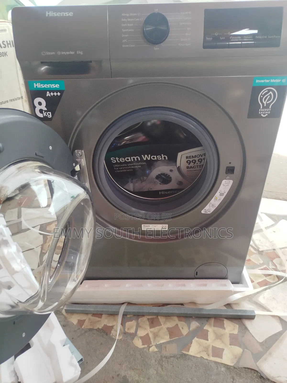 Hisense Inverter Washing /Spin Machine  8kg