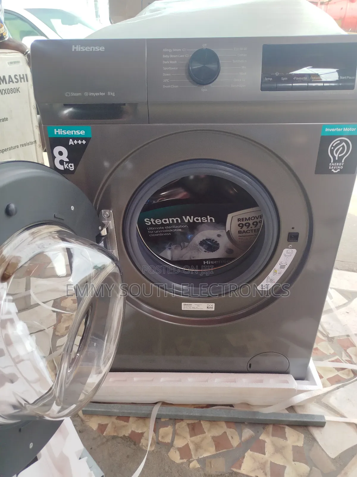Hisense Inverter Washing /Spin Machine  8kg