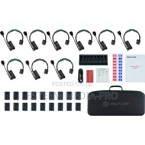 Hollyland Solidcom Se Pro 9s 9-Person Intercom System (1.9 Ghz)