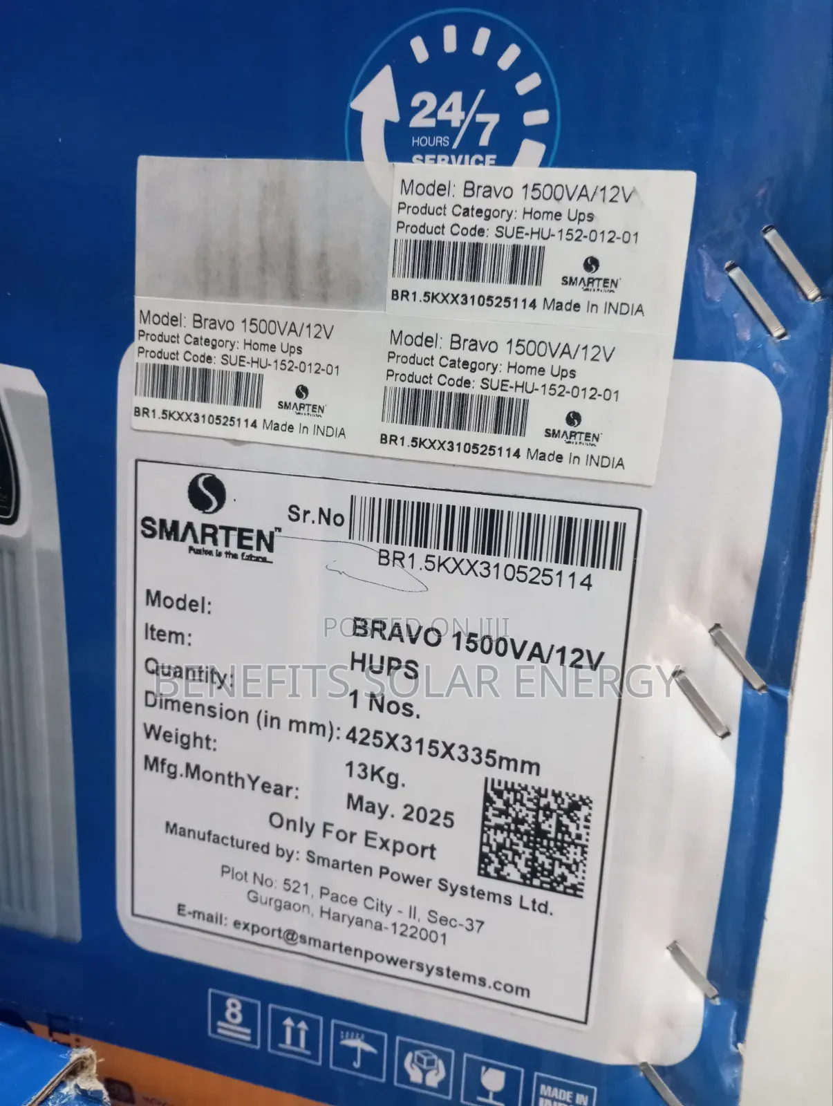 1.5kva 12v Smarten Inverter
