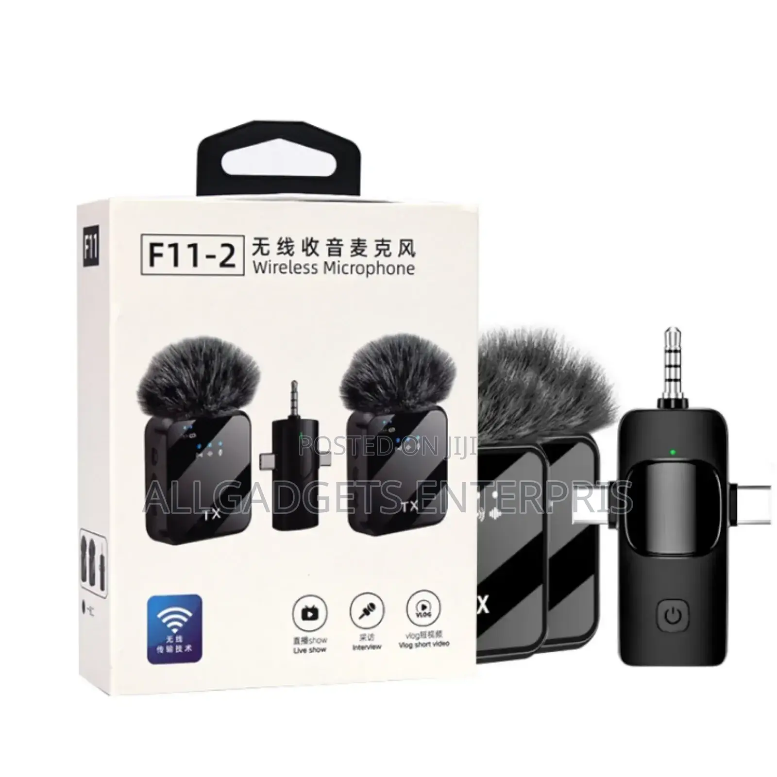 F11-2 Microphone With Noise Cancelling