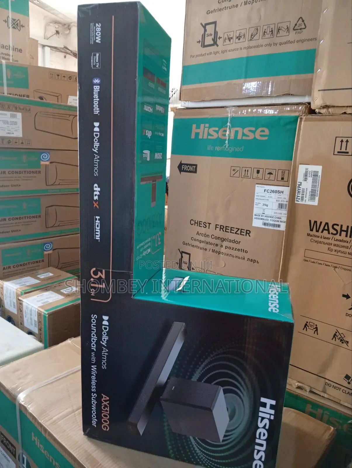 Hisense 280w Sound Bar