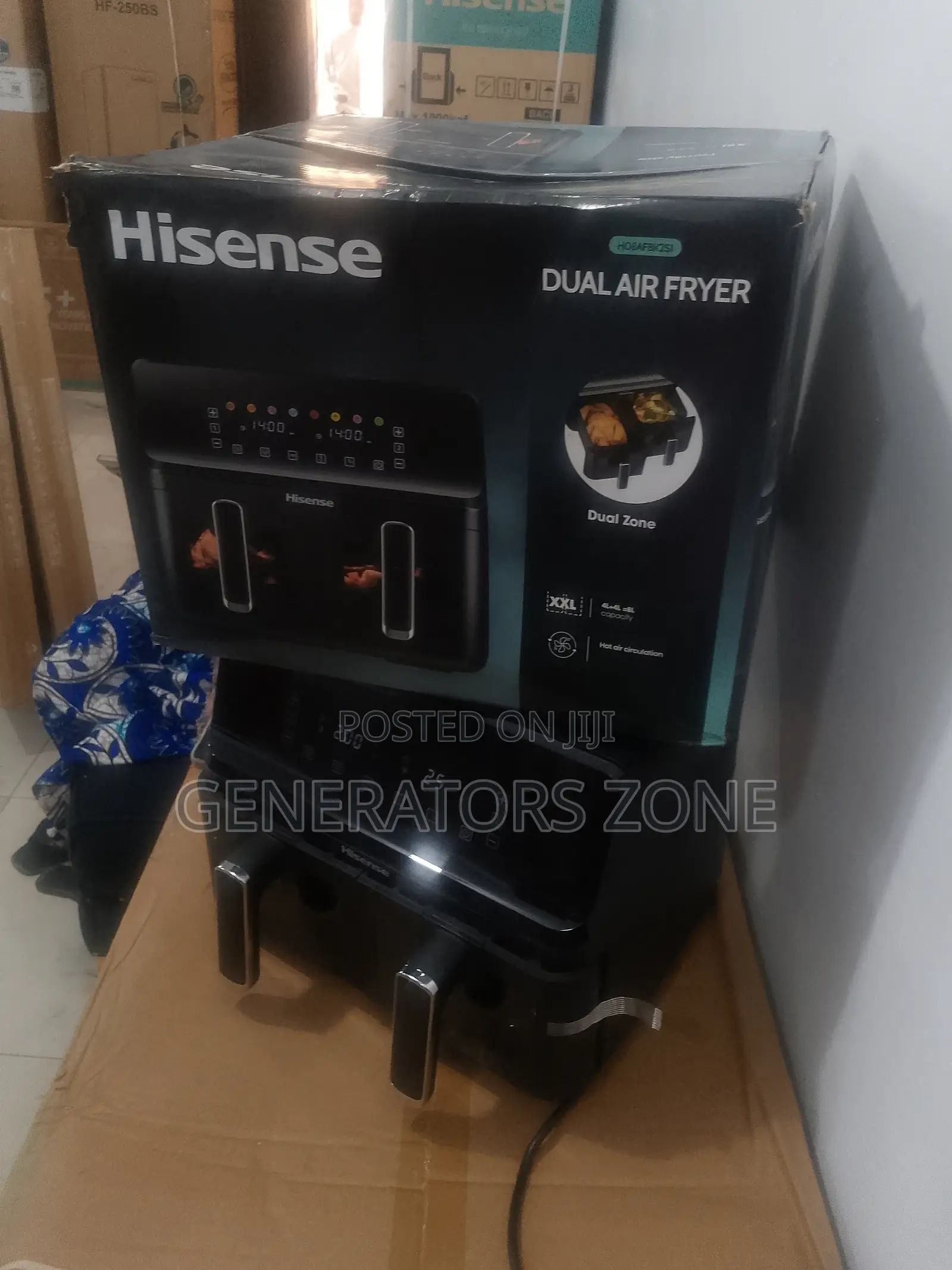 Hisense Litres Dual Cooking Air Fryer H08afbk2s1