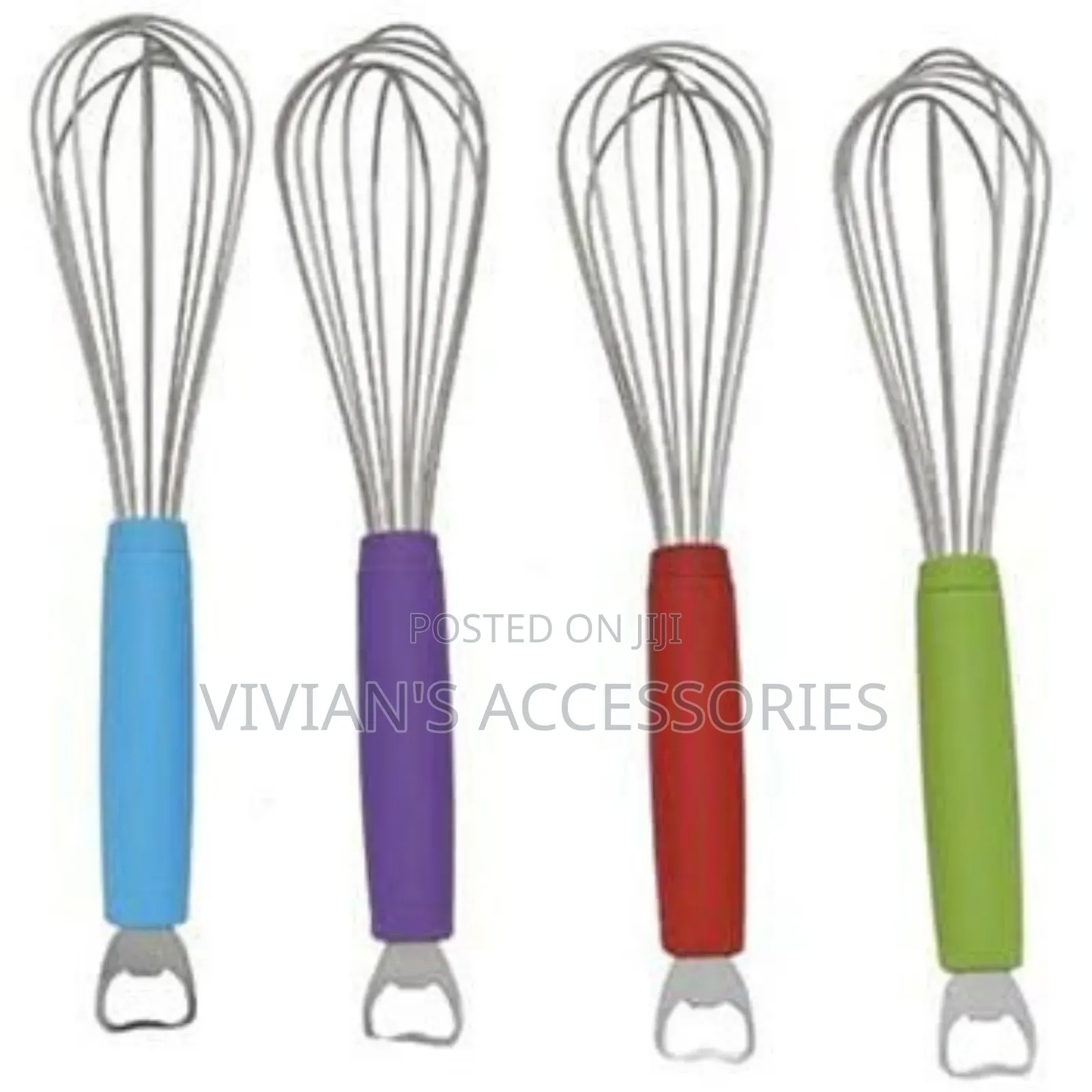 2in1 Egg Whisk With Integrated Stainless Bottle Opener Biggest.