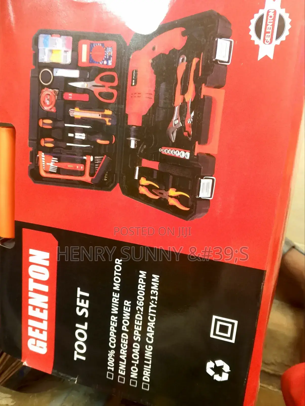 Tools Set Capacity of Drilling 13mm