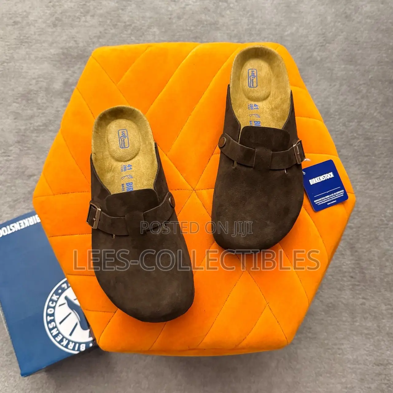 Birkenstock Soft Footbed Suede Clogs