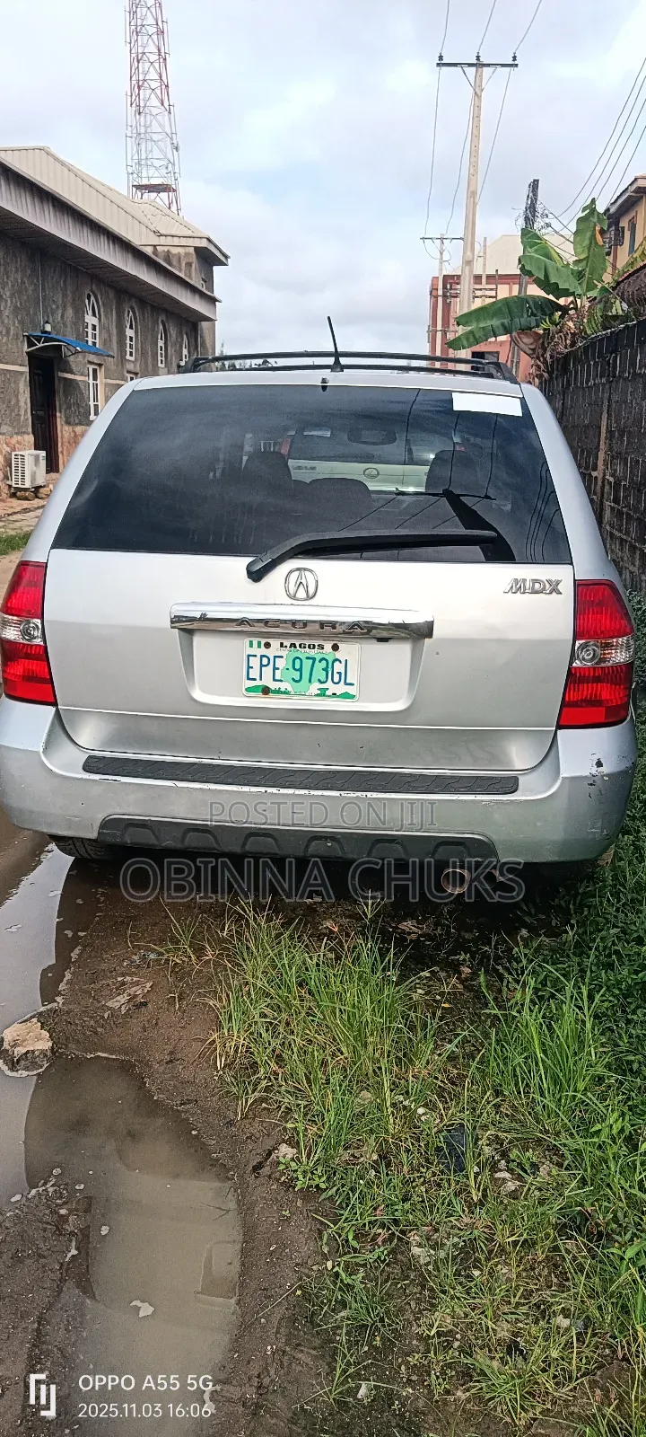 Acura MDX Sport Utility 2004 Silver