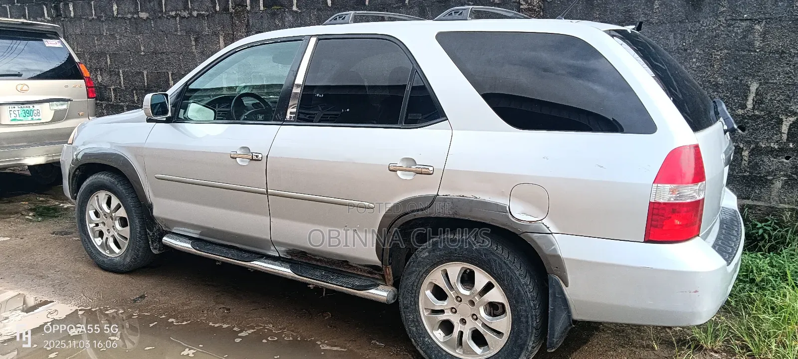 Acura MDX Sport Utility 2004 Silver