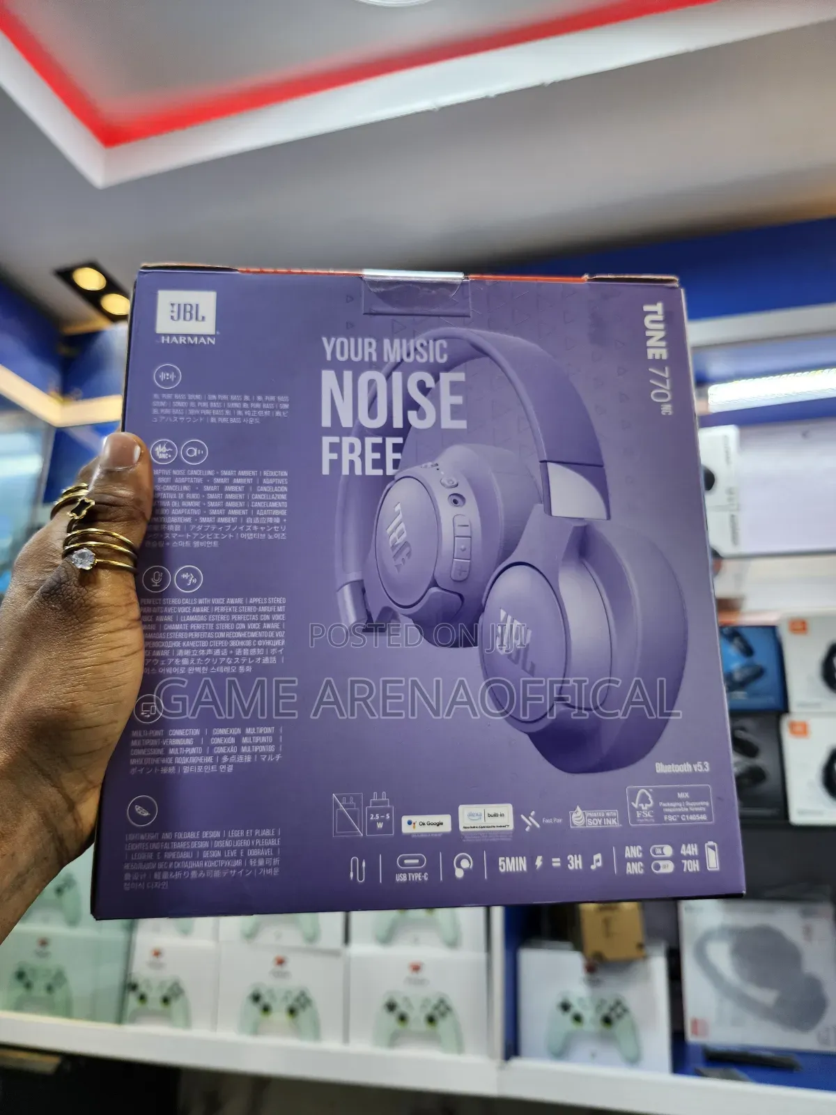 JBL Tune 770nc – Perfect Headphones for Music Lovers and Travelers
