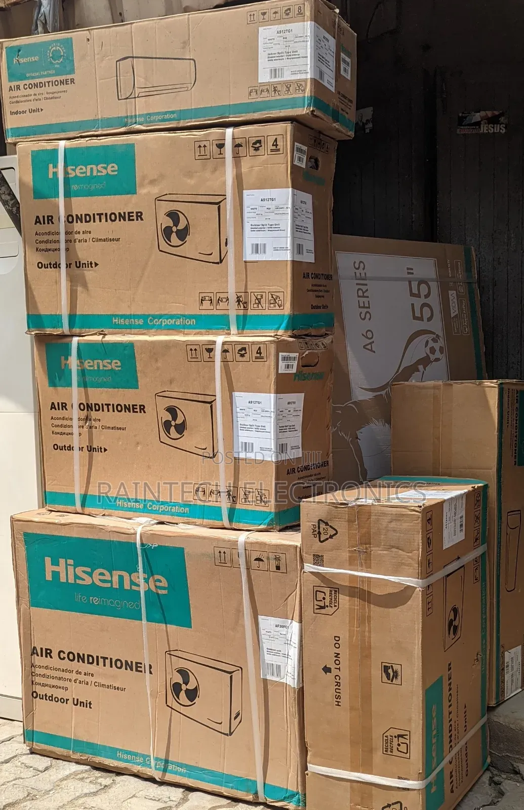 Hisense Inverter 1 Hp a/C Original Brand-New