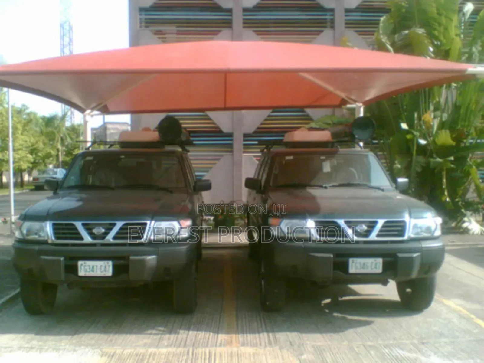 South African Net Carport