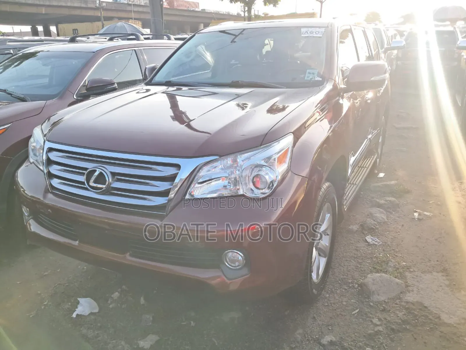 Lexus GX 2013 Red