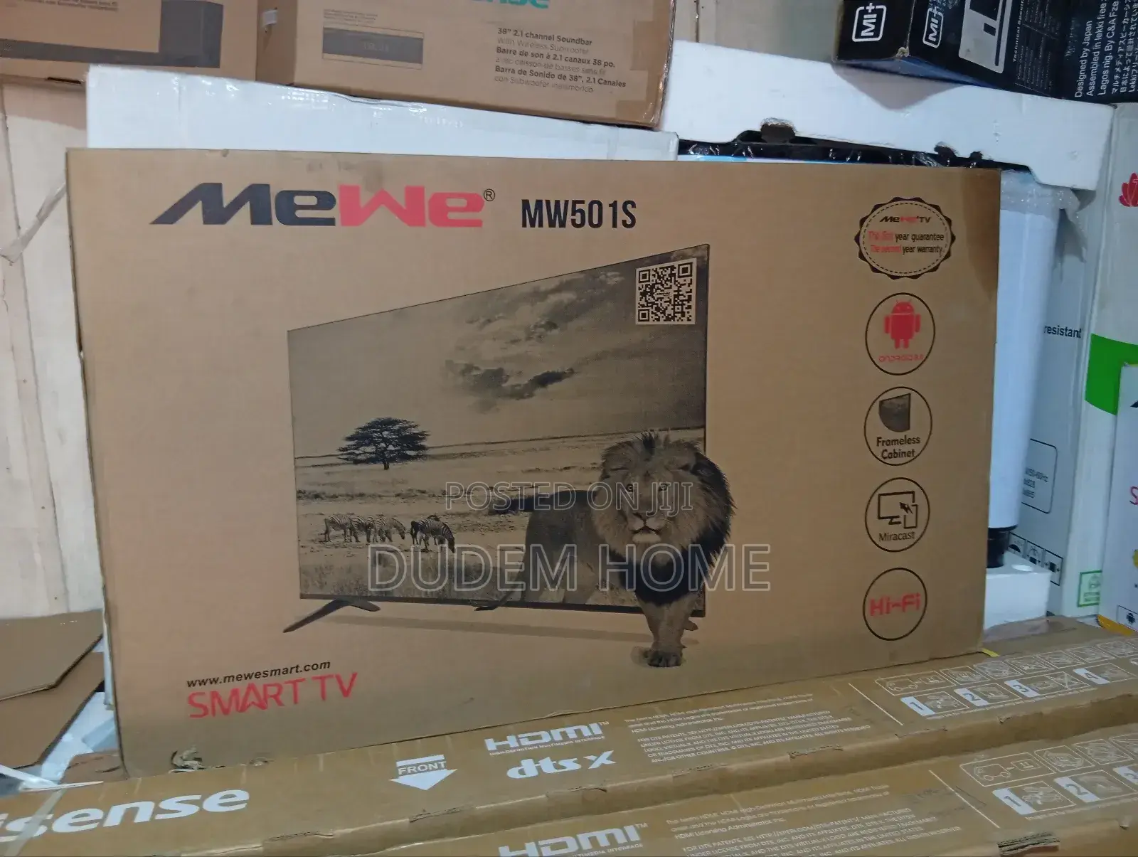Mewe 50 Inches Smart Television