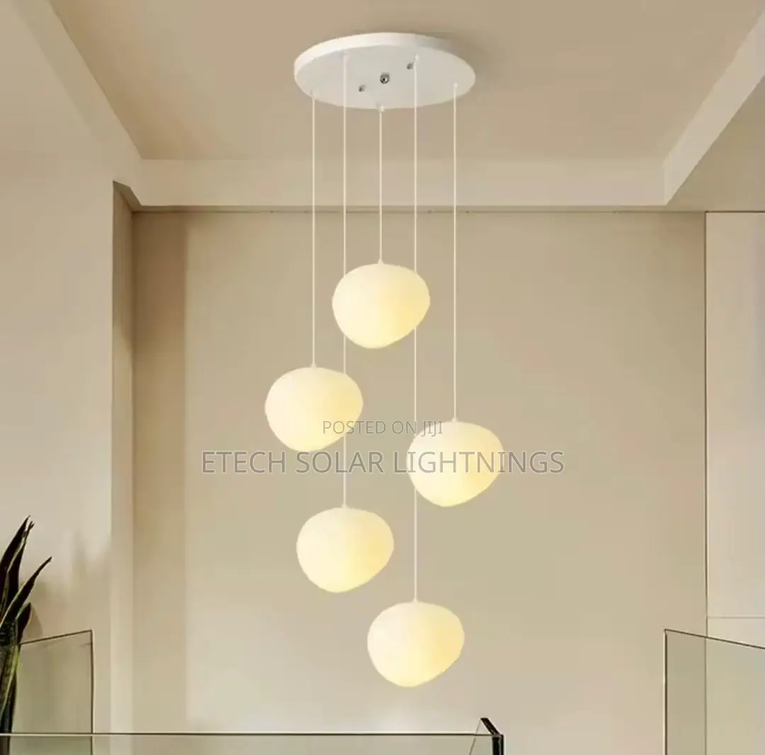 Luxury Modern Staircase Living Room Drop Chandelier Light