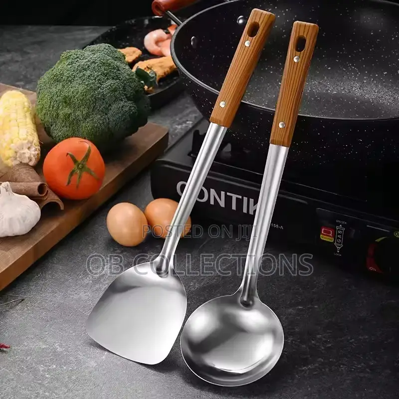 5 Set of Luxury Stainless Steel Cooking Utensils