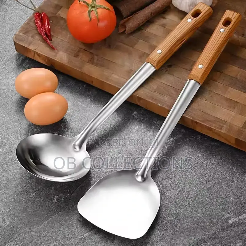 5 Set of Luxury Stainless Steel Cooking Utensils