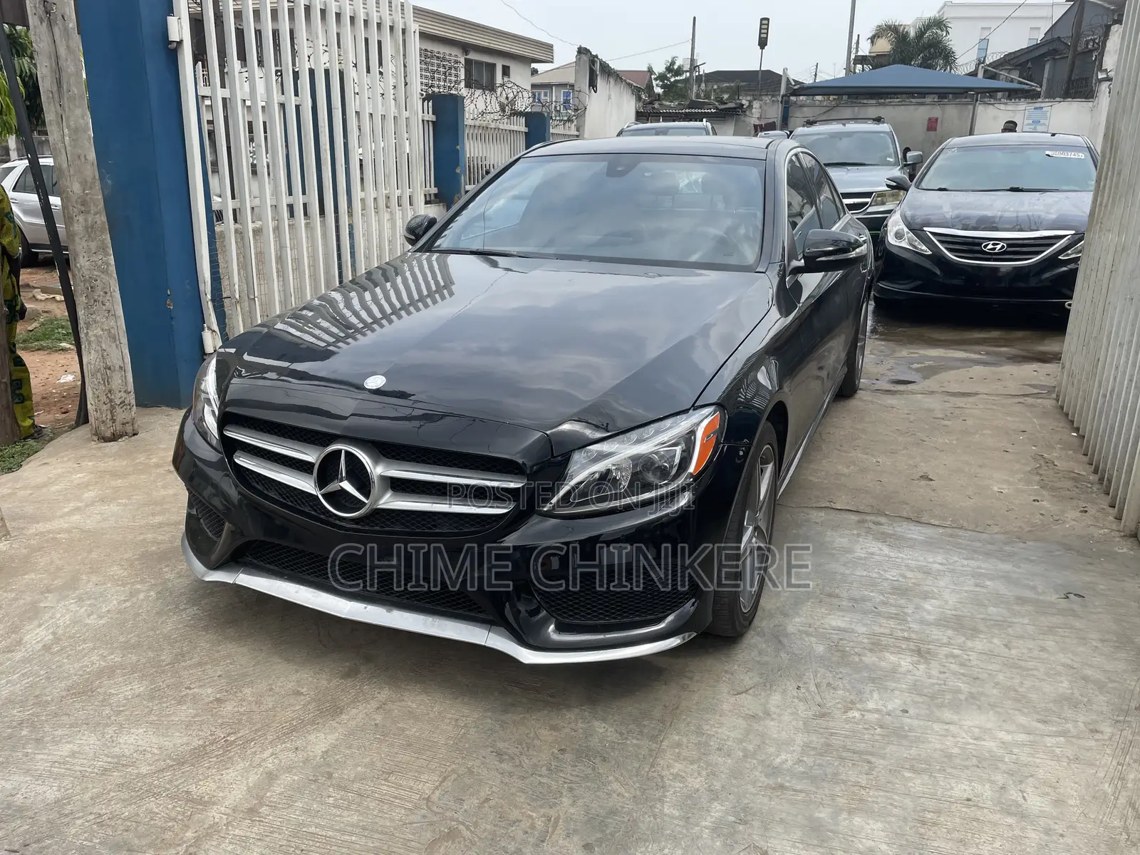 Mercedes-Benz C300 Base AWD 4Matic Sedan (2.0L 4cyl 7A) 2015 Black