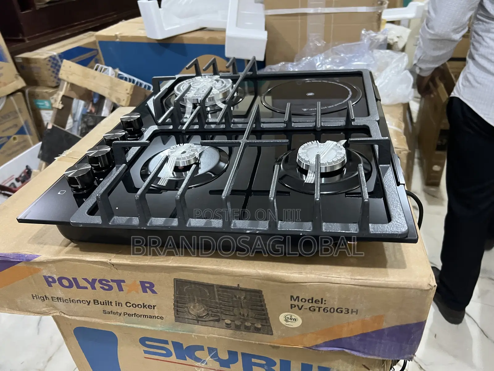 Polystar 3+1 Built-in Gas Hob Pv-Gt60g3h – Luxury Kitchen Design