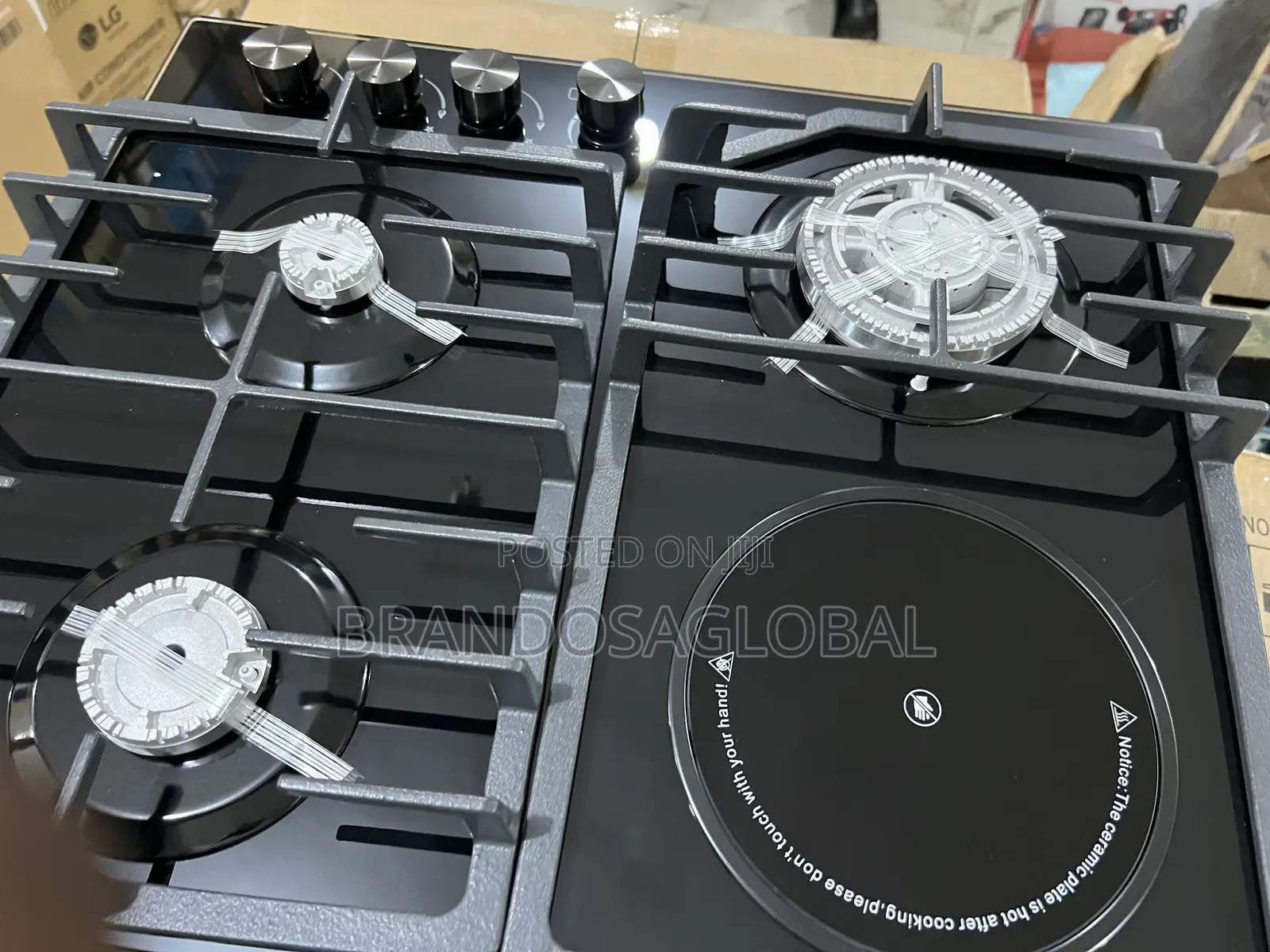 Polystar Pv-Gt60g3h Gas Hob – 3+1 Built-in Luxury Model