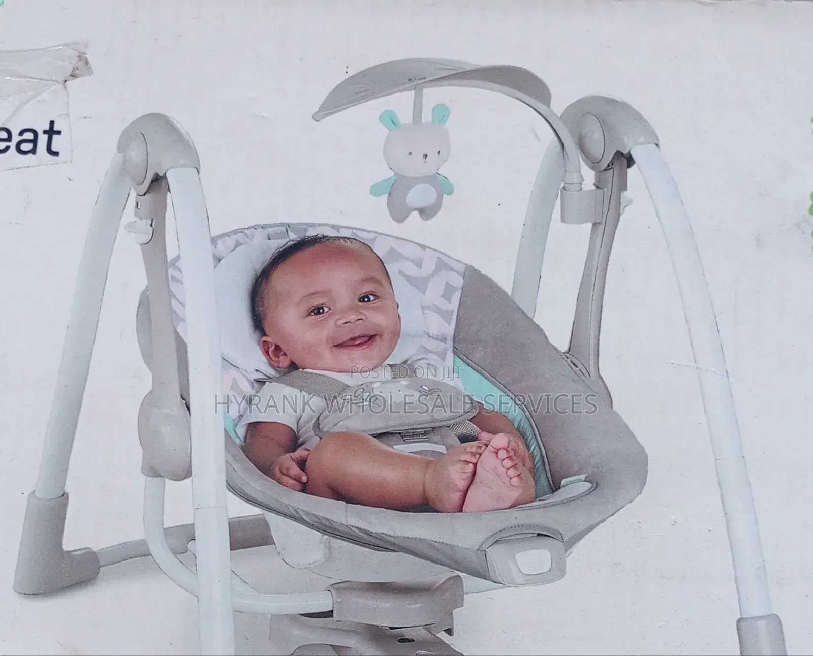 2 Seat Electric Baby Swing
