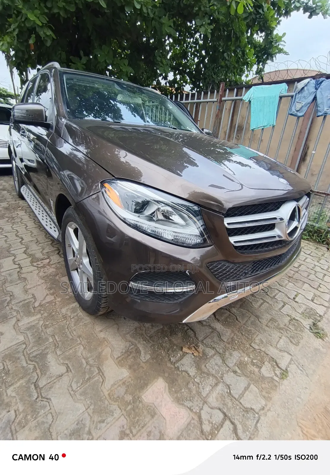 Mercedes-Benz GLE-Class GLE 350d 4MATIC 2016 Brown